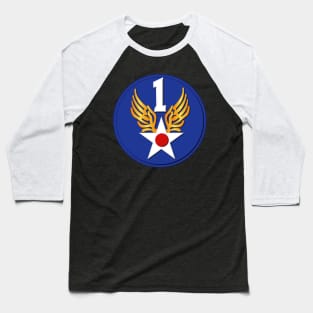 AAC - 1st Air Force wo Txt Baseball T-Shirt